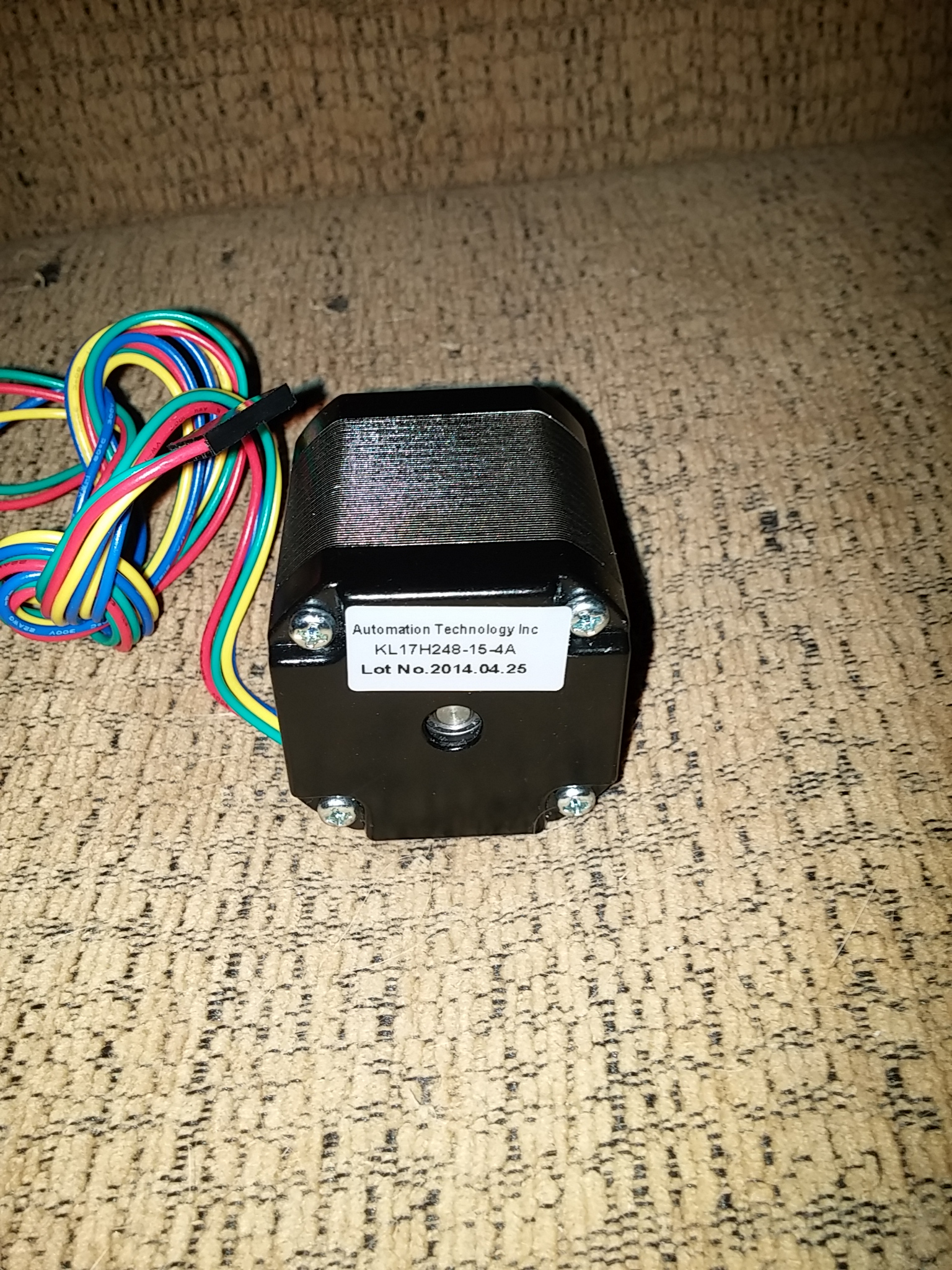 NEMA stepper motors for 3D printer build